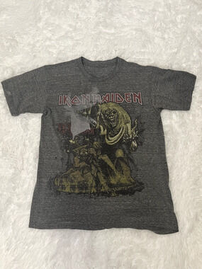 Vintage Iron Maiden Graphic T Shirt Size S